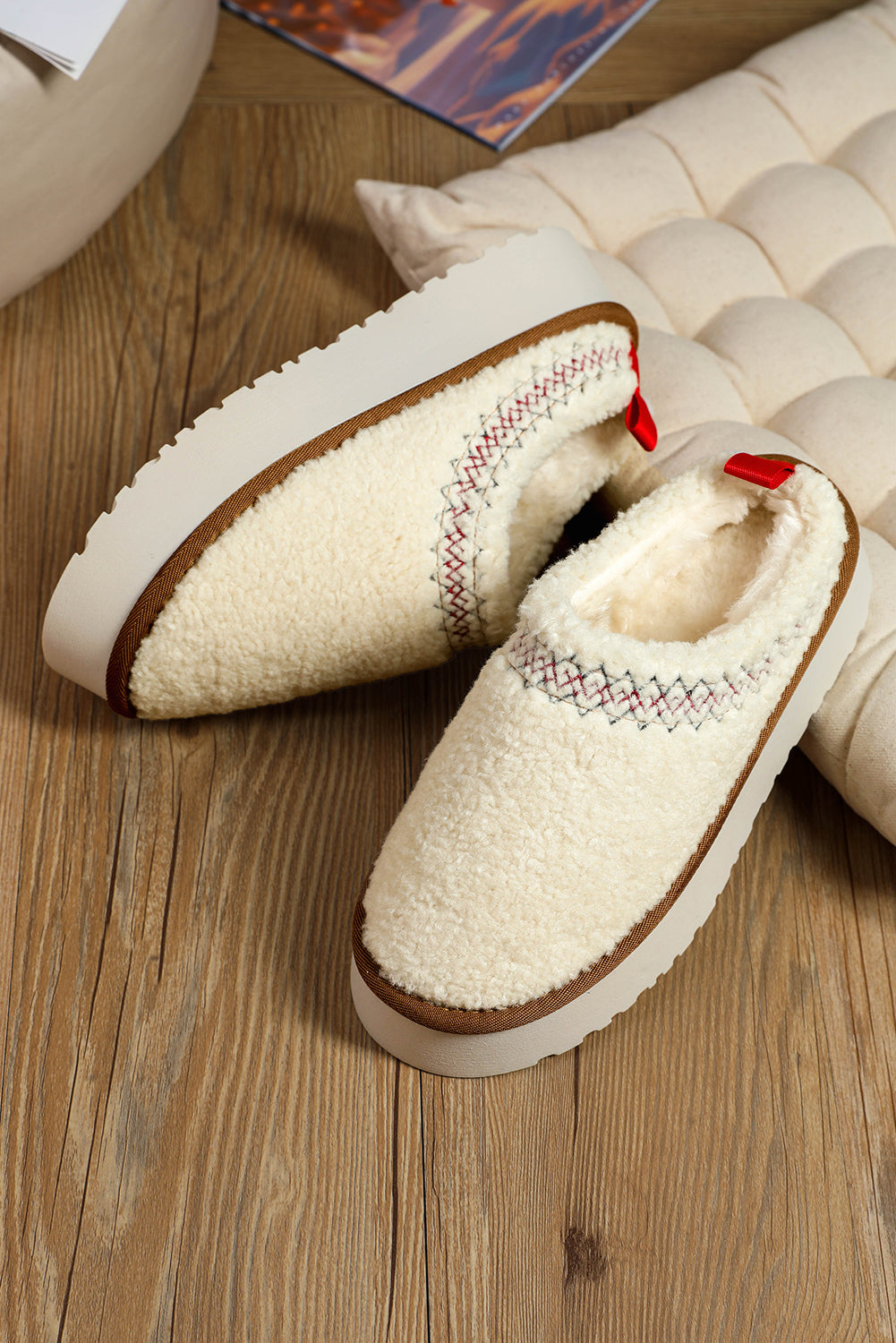 Threaded Pear Olivia Thick Sole Slippers