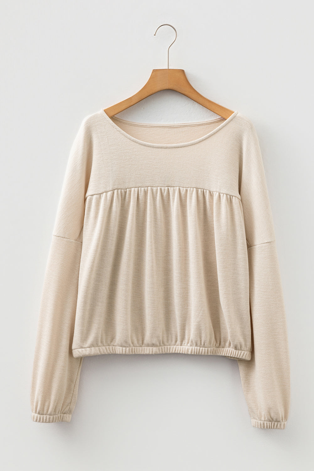 Threaded Pear Veda Sleeve Knit top Long Sleeve Top