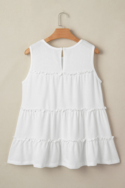 Threaded Pear Aylin a Line Tank Top