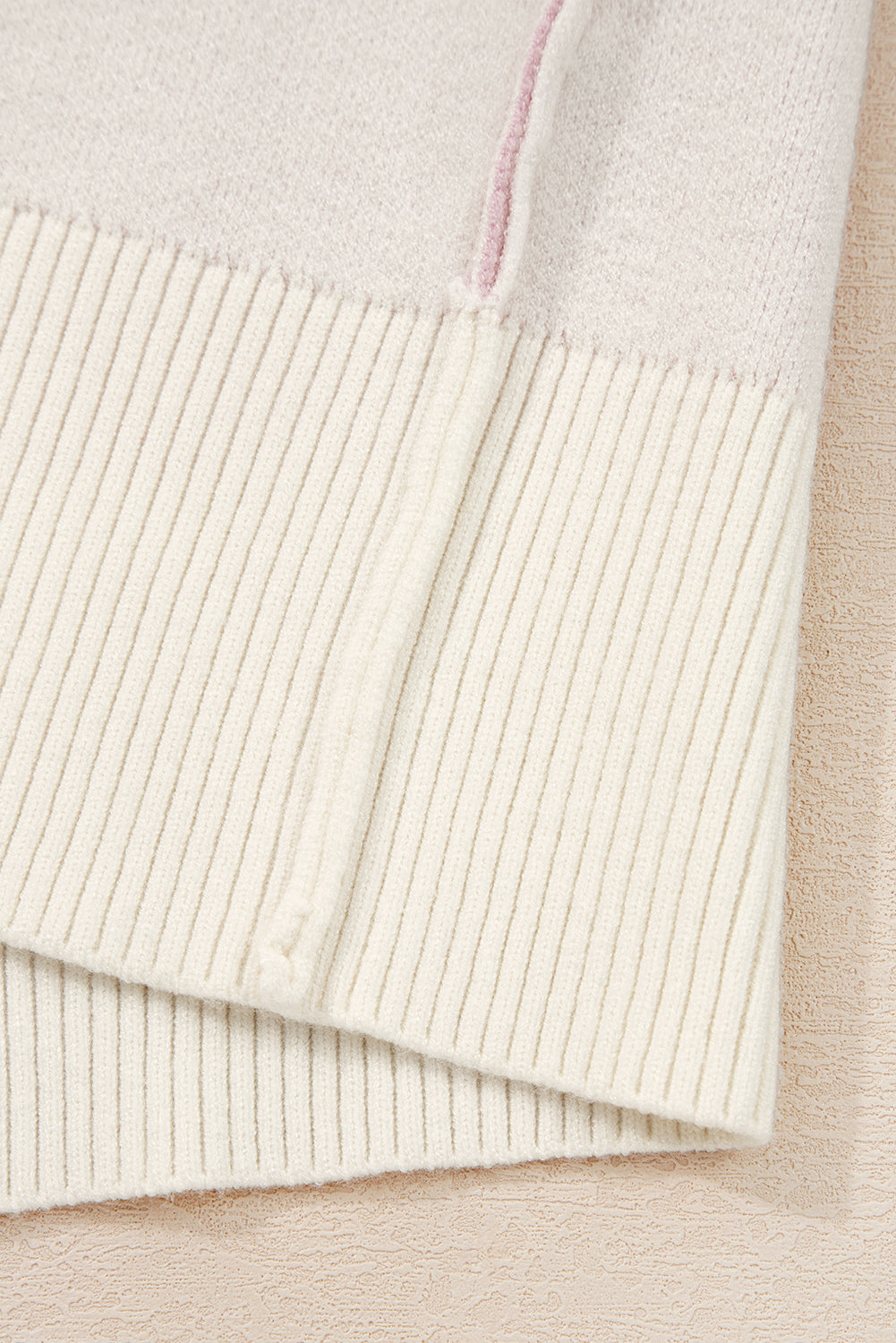 Threaded Pear Kara Drop Shoulder Loose Sweater