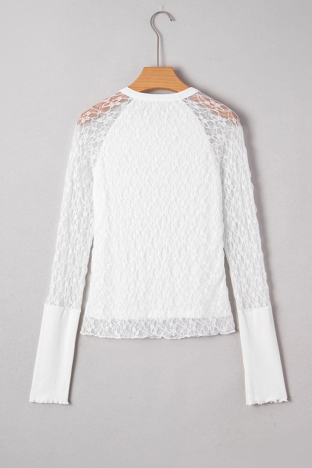 Threaded Pear Luisa Slim Henley top Long Sleeve Top