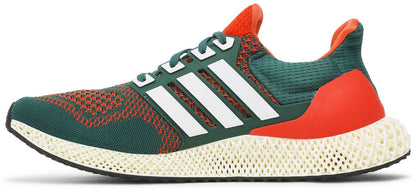 adidas Men's Ultra 4D 'Miami Hurricanes' Sneakers
