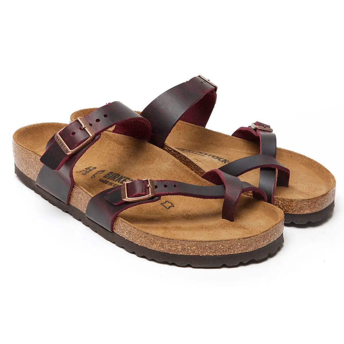 Birkenstock Mayari Oiled Leather Sandals