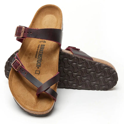 Birkenstock Mayari Oiled Leather Sandals