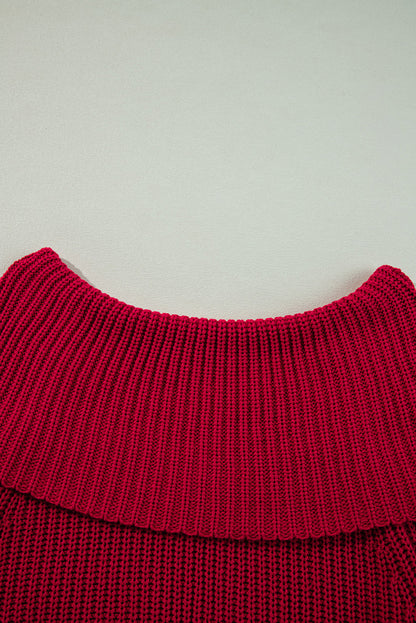 Threaded Pear Eleanor the Shoulder Knit Sweater