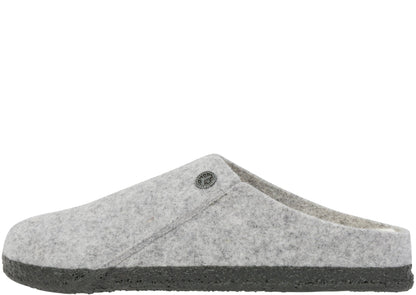 Birkenstock Zermatt Shearling Wool Felt Light Gray