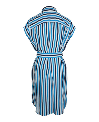 Burberry Nella Striped Shirt Dress
