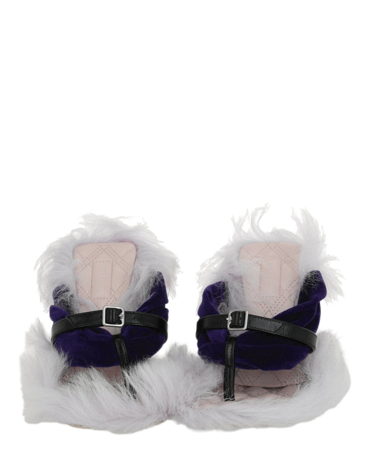 Burberry Step Post Heel Sandals