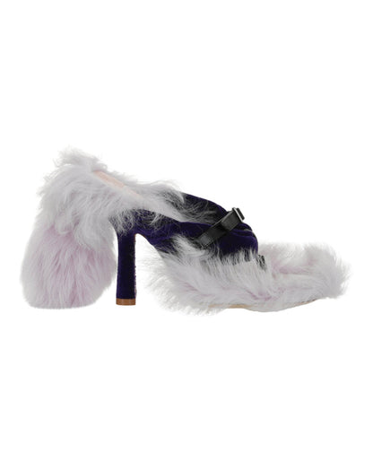 Burberry Step Post Heel Sandals