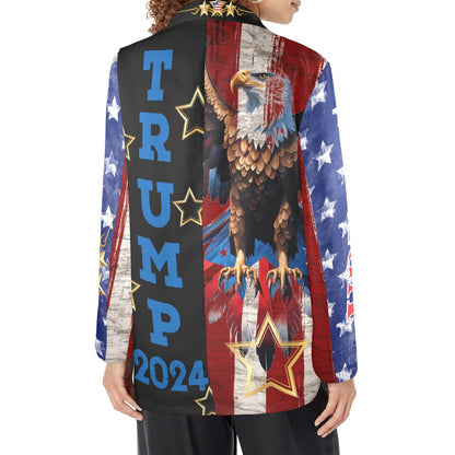 Baha Ranch Ultra Maga Trump Womens Blazer