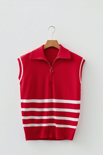 Threaded Pear Ila Detail Short Sleeve Sweater