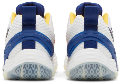 adidas Men's Exhibit A 'Eric Emanuel White Blue' Sneakers