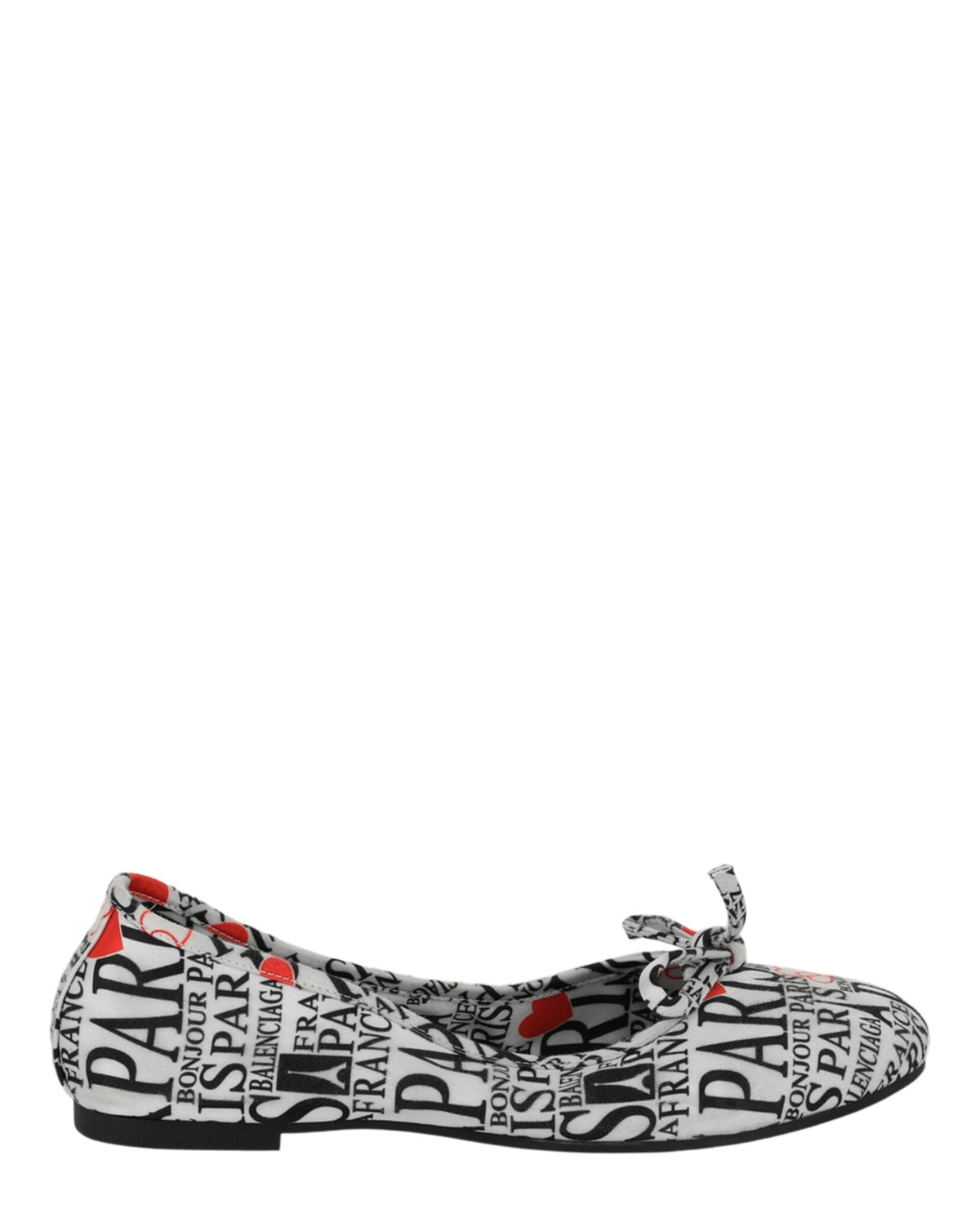 Balenciaga Leopold Printed Ballet Flats