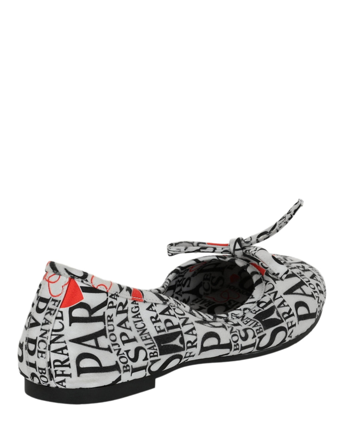 Balenciaga Leopold Printed Ballet Flats