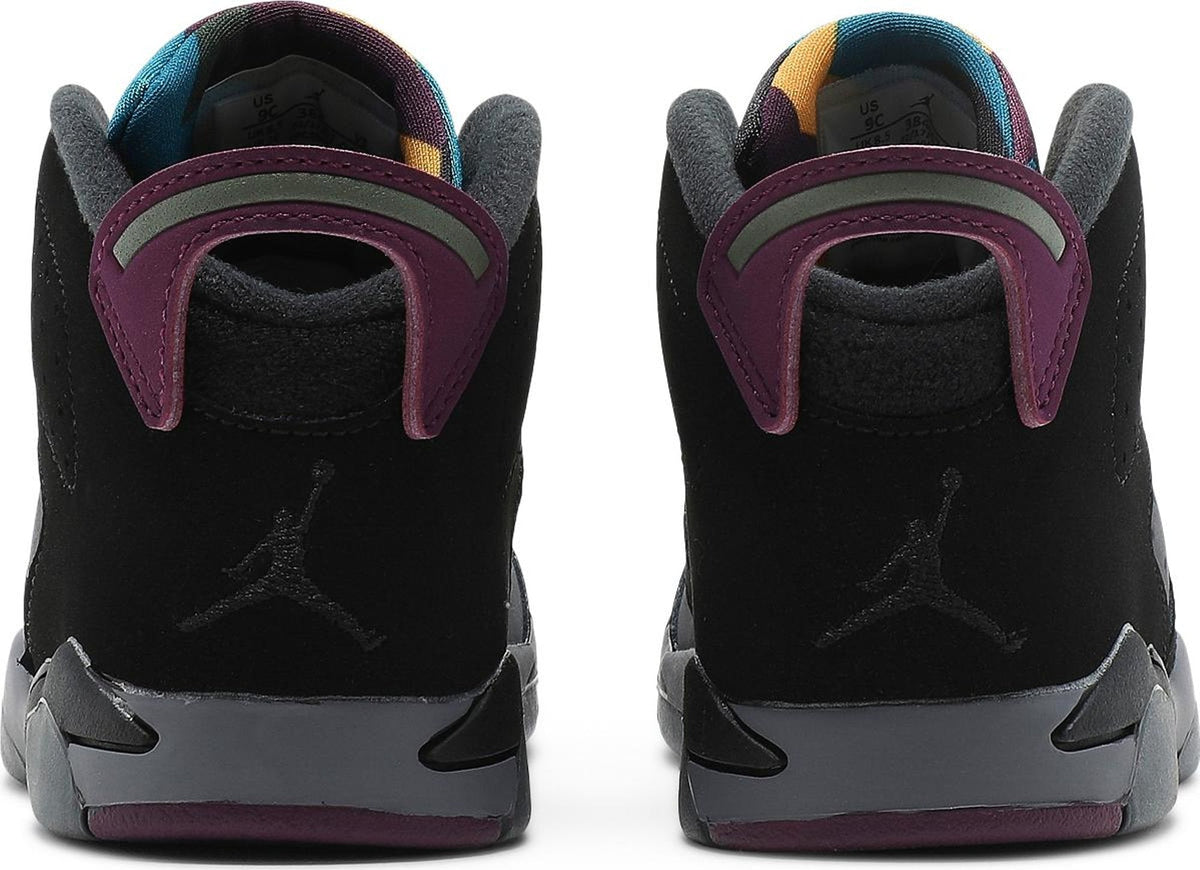 Air Jordan Toddlers Retro 6 'Bordeaux' Td' Sneakers
