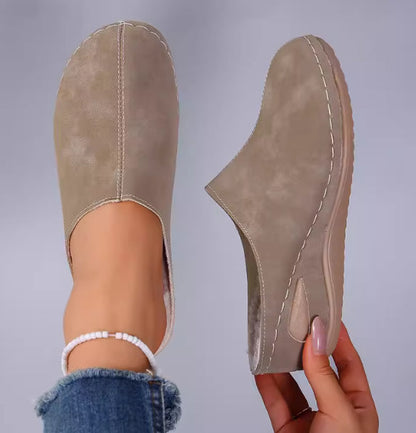 Fashion Plush Outdoor Wedge Sandals | Women’s Warm Garden Clogs & Slippers | Platform Fur-Lined Winter Garden Shoes | Non-Slip Lightweight Comfort Wedges for Women