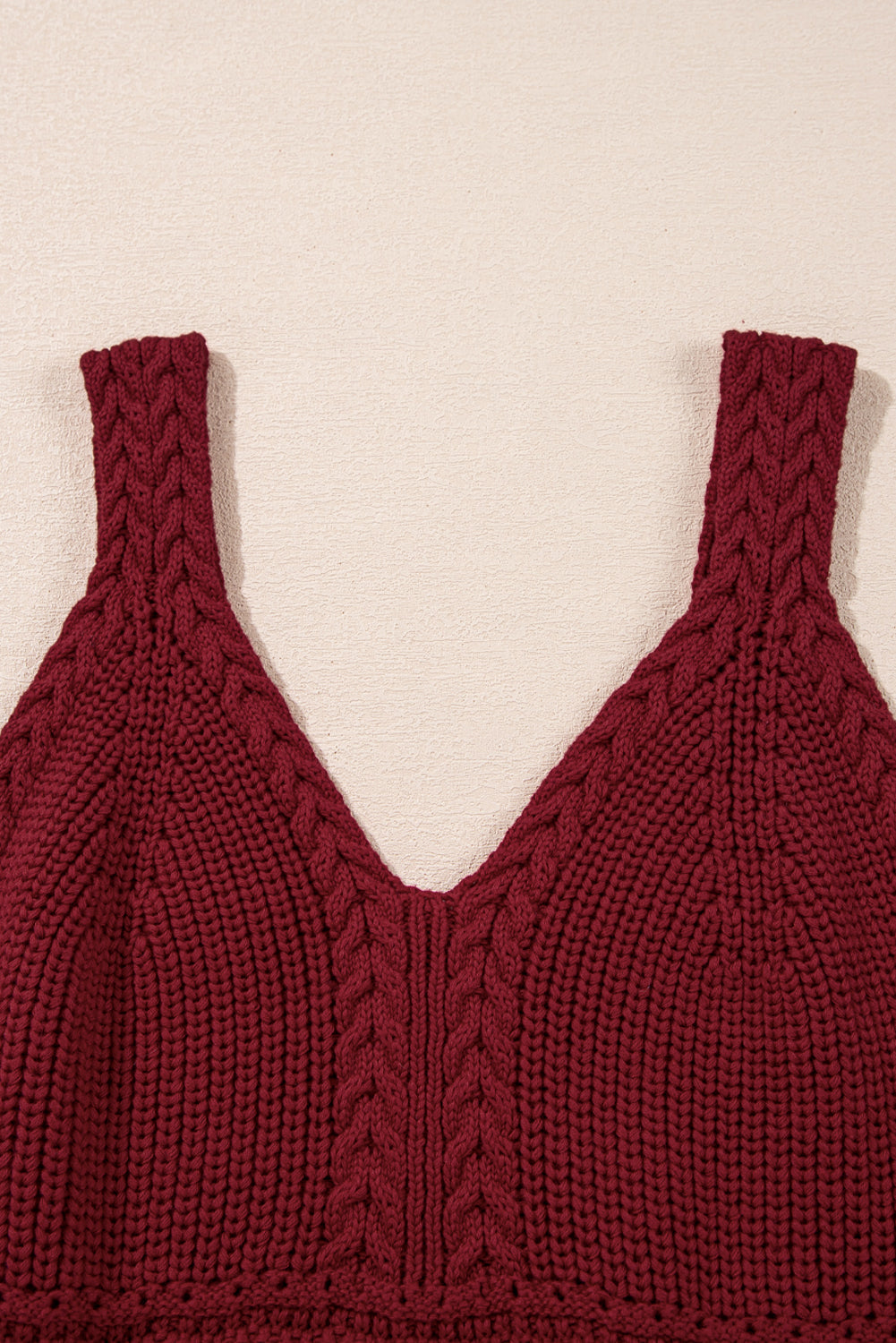 Threaded Pear Parker Pointelle Slim Fit Sweater