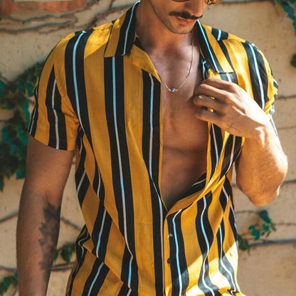 Men’s Ultra-Soft Summer Streetwear Shirt | Casual Relaxed Fit Short Sleeve Top | High-Sense Breathable Men’s Fashion Shirt | Trendy Minimalist Urban Summer Wear | 2026 High-Fashion Lightweight Casual Shirt