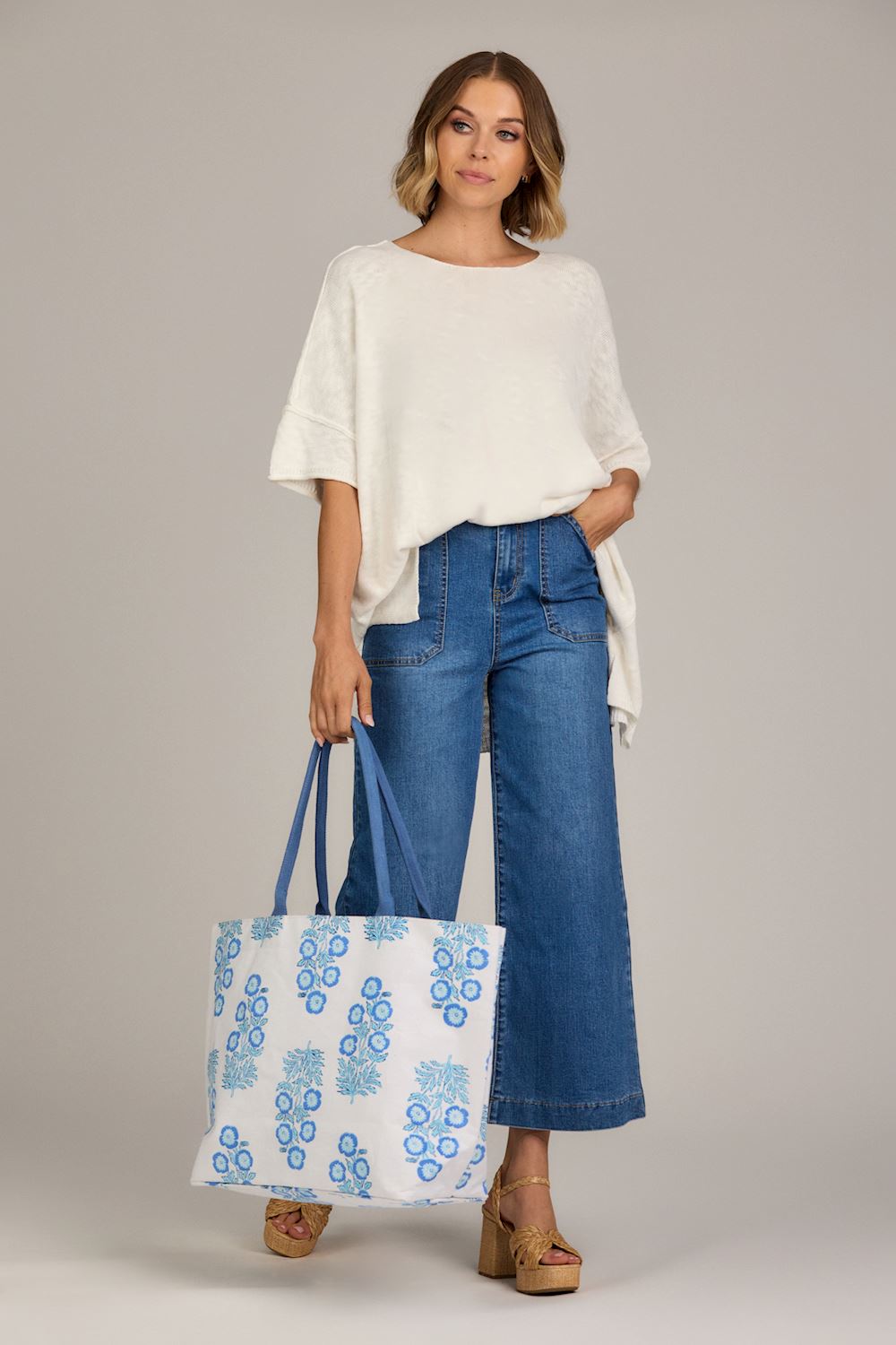 Block Print Tote