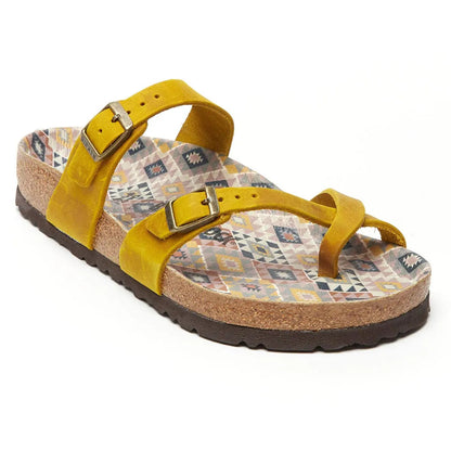 Birkenstock Mayari Oiled Leather Sandals