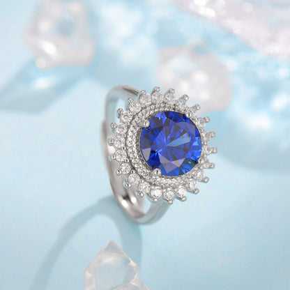 High-End Luxurious Three-Piece Ring Set | High-Sense Stackable Versatile Rings | Trendy Minimalist Multi-Layer Gemstone Set | Luxury-Label Statuesque Radiant Accessory | 2026 High-Fashion Emerald-Luxe Essential