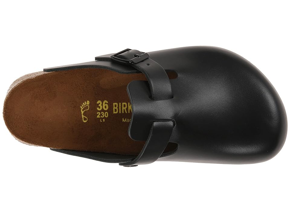 Birkenstock Boston Super Grip Natural Leather Clogs