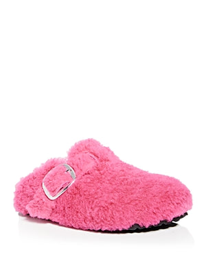Birkenstock Boston Big Buckle Teddy Narrow Shearling Clog