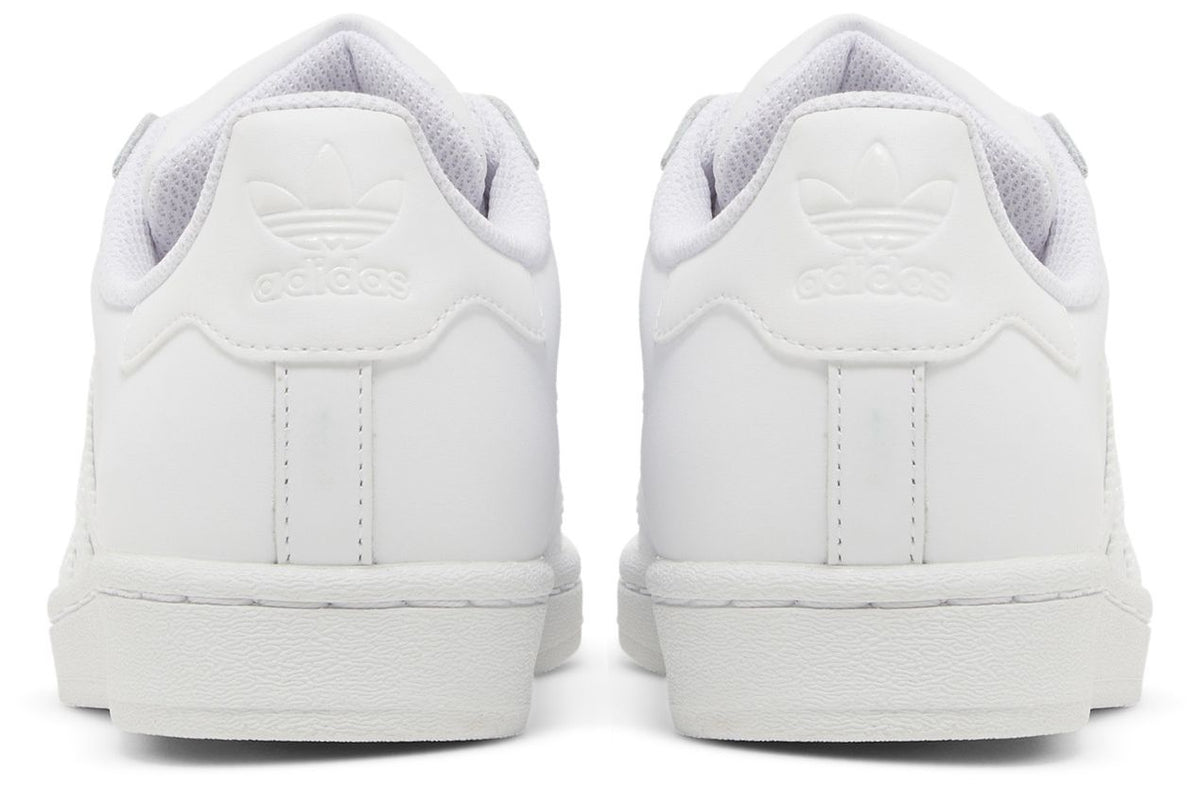 adidas Grade School Superstar J 'Triple White' Sneakers