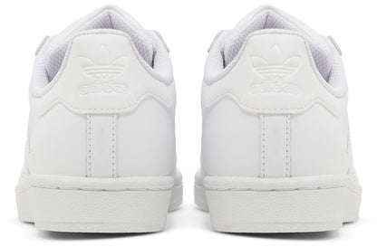 adidas Grade School Superstar J 'Triple White' Sneakers