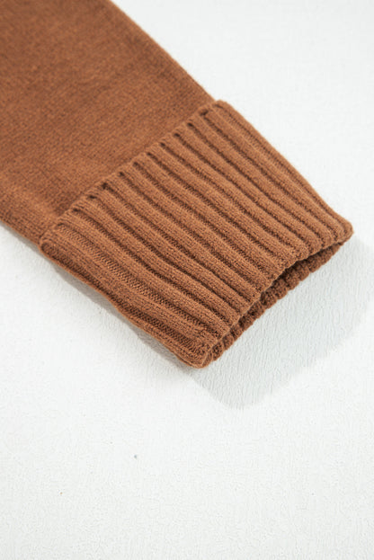 Threaded Pear Avery Edge Sexy Elegant Sweater