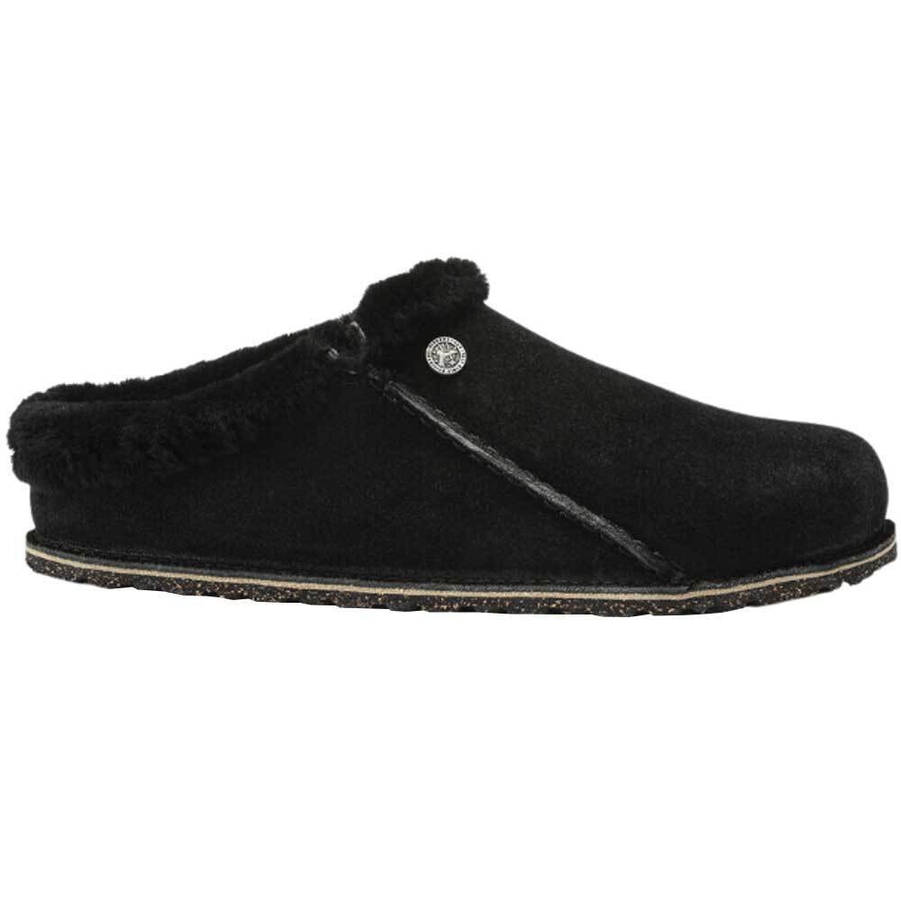 Birkenstock Unisex Zermat Premium Suede Leather Black