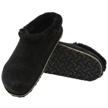 Birkenstock Unisex Zermat Premium Suede Leather Black