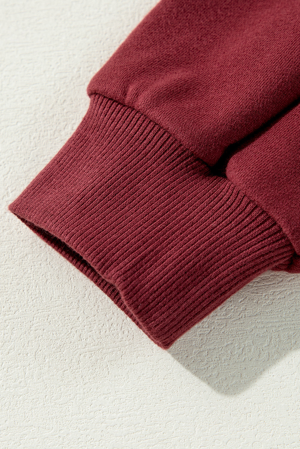 Threaded Pear Ella Patchwork Drop Shoulder Pullover