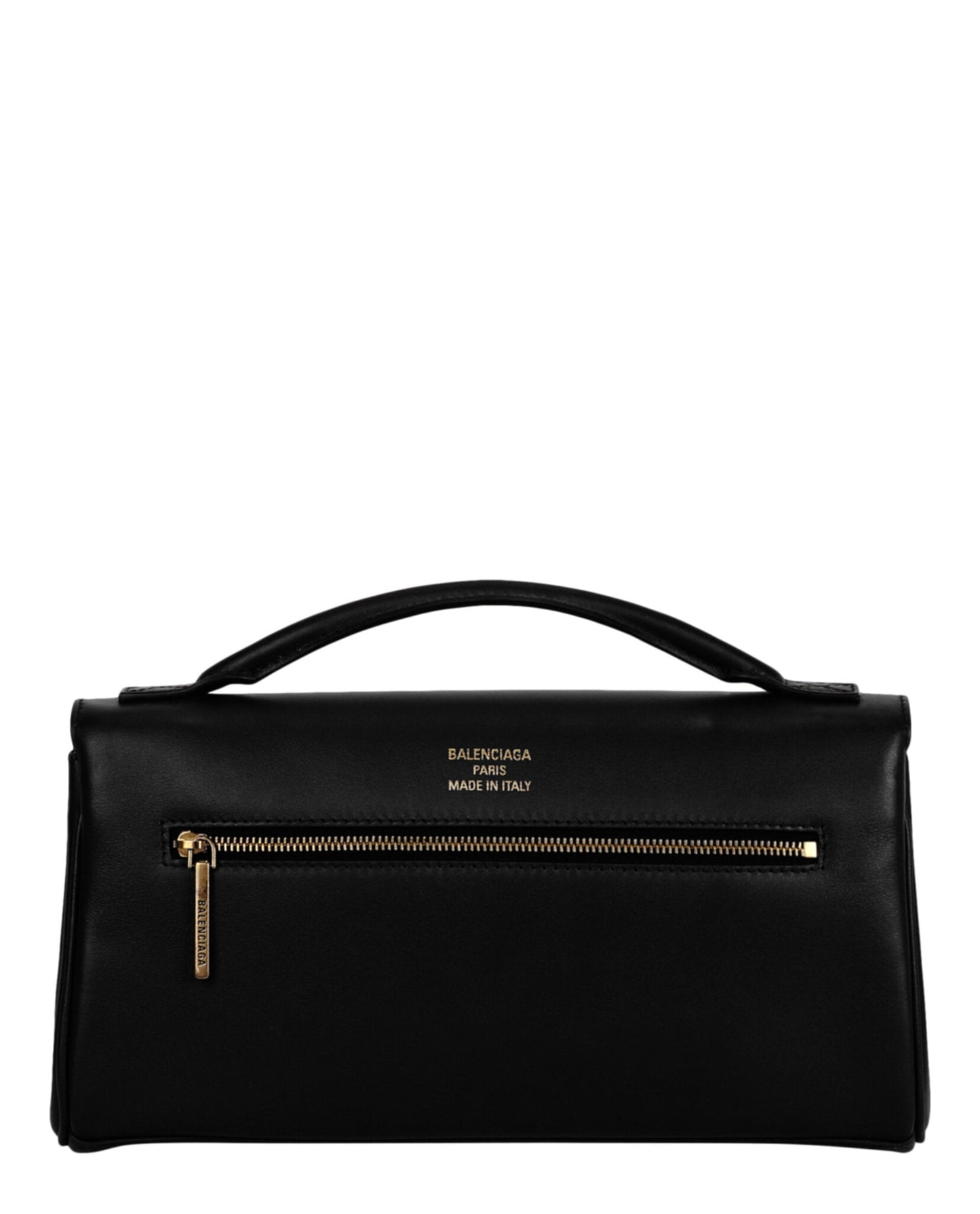 Balenciaga Bel Air Small Leather Clutch Bag