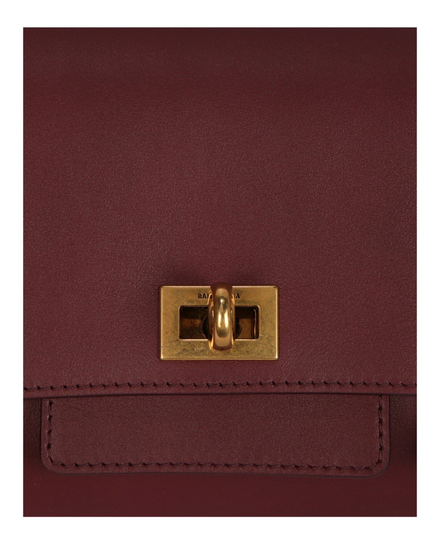 Balenciaga Bel Air Small Leather Clutch Bag