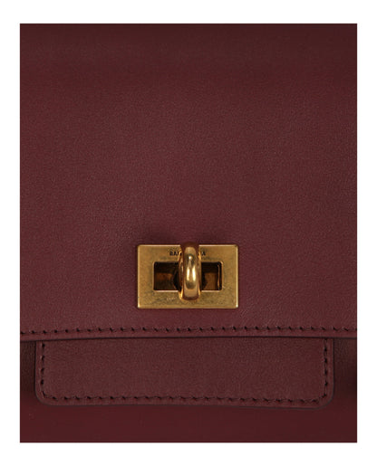Balenciaga Bel Air Small Leather Clutch Bag