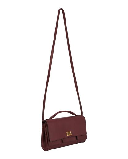Balenciaga Bel Air Small Leather Clutch Bag