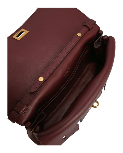 Balenciaga Bel Air Small Leather Clutch Bag