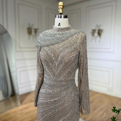 Elegant Fishtail Slim Fit Women’s Dress | Sophisticated Mermaid Silhouette Midi Dress | High-Sense Bodycon Evening Gown | Chic Professional & Cocktail Party Dress
