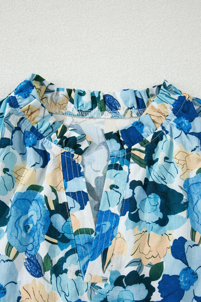 Threaded Pear Leilani Short Puff Sleeve Blouse