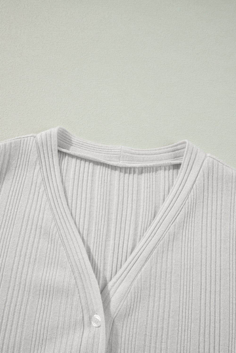Threaded Pear Gianna Ribbed Up Tunic Cardigan