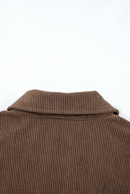 Threaded Pear Catherine Lapel Collar Corduroy Jacket