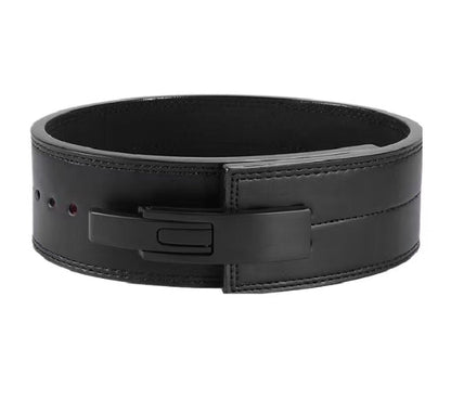 Professional Powerlifting Lever Belt | Heavy-Duty Squat & Deadlift Waist Support | High-Sense Weightlifting Fitness Belt | Premium Strength Training Lever Buckle Belt | 2026 High-Performance Gym Gear