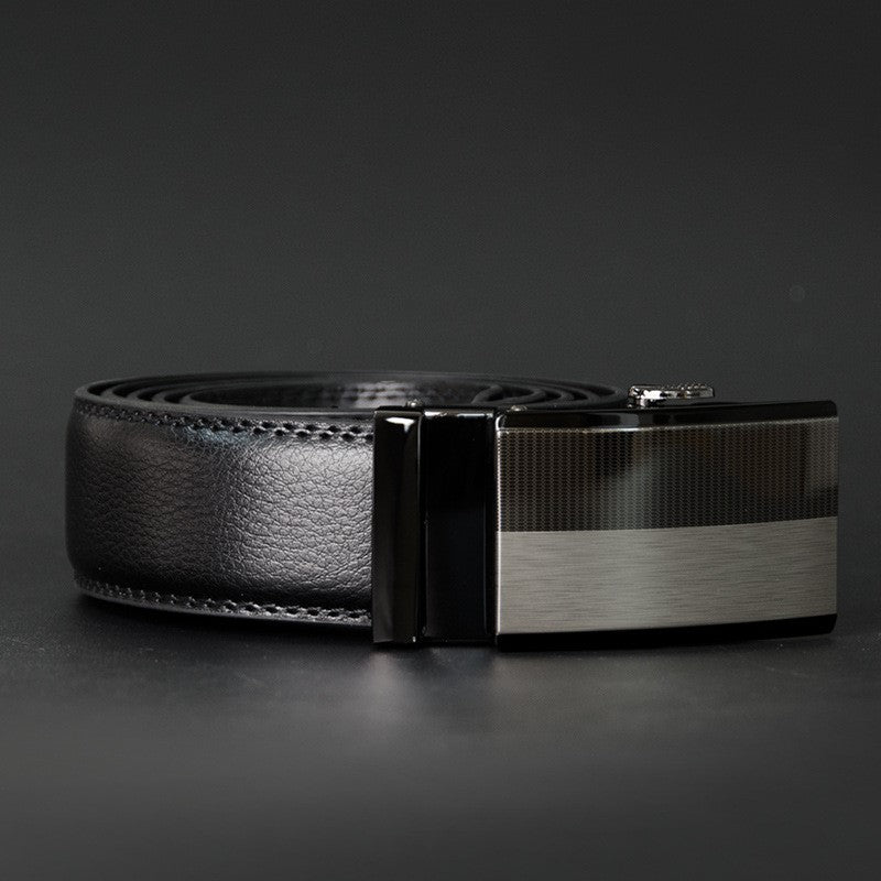 Men’s Fashion Simple Casual Business Belt | High-Sense Professional Trouser Waistband | Trendy Minimalist Sleek Buckle Belt | Luxury-Label Statuesque Men’s Accessory | 2026 High-Fashion Radiant Urban Essential