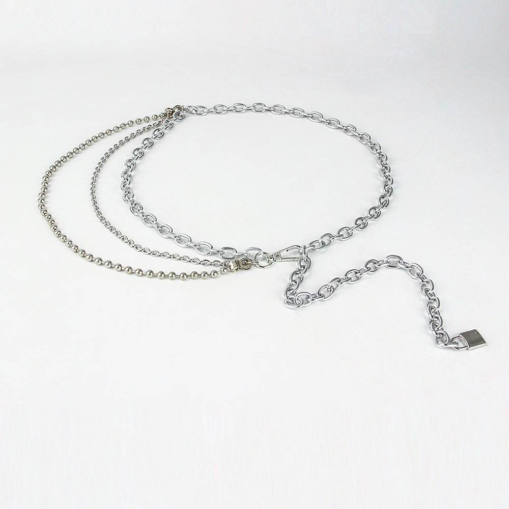 Summer Body Jewelry Chain | Hip-Hop Punk Style Body Harness | Luxury Multi-Layered Waist & Chest Chain | Trendy Unisex Streetwear Accessory | 2026 High-Fashion Punk Rock Body Jewelry