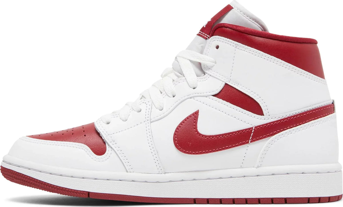 Air Jordan Women's Retro 1 Mid 'Reverse Chicago' Sneakers