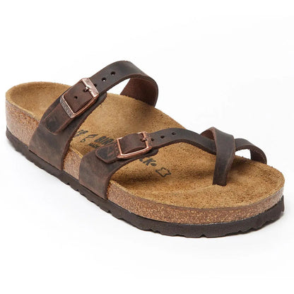 Birkenstock Mayari Oiled Leather Sandals