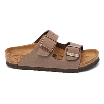 Birkenstock Kids Arizona Kids Birko-Flor Nubuck Mocha Sandals