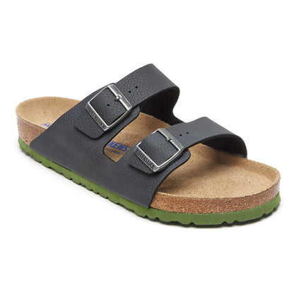 Birkenstock Arizona Embossed Soft Footbed Leather Sandals