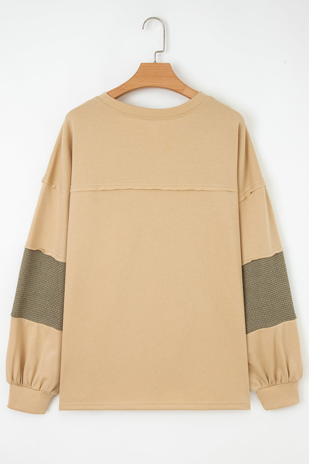 Threaded Pear Bethany Patchwork Drop Shoulder PLUS Pullover